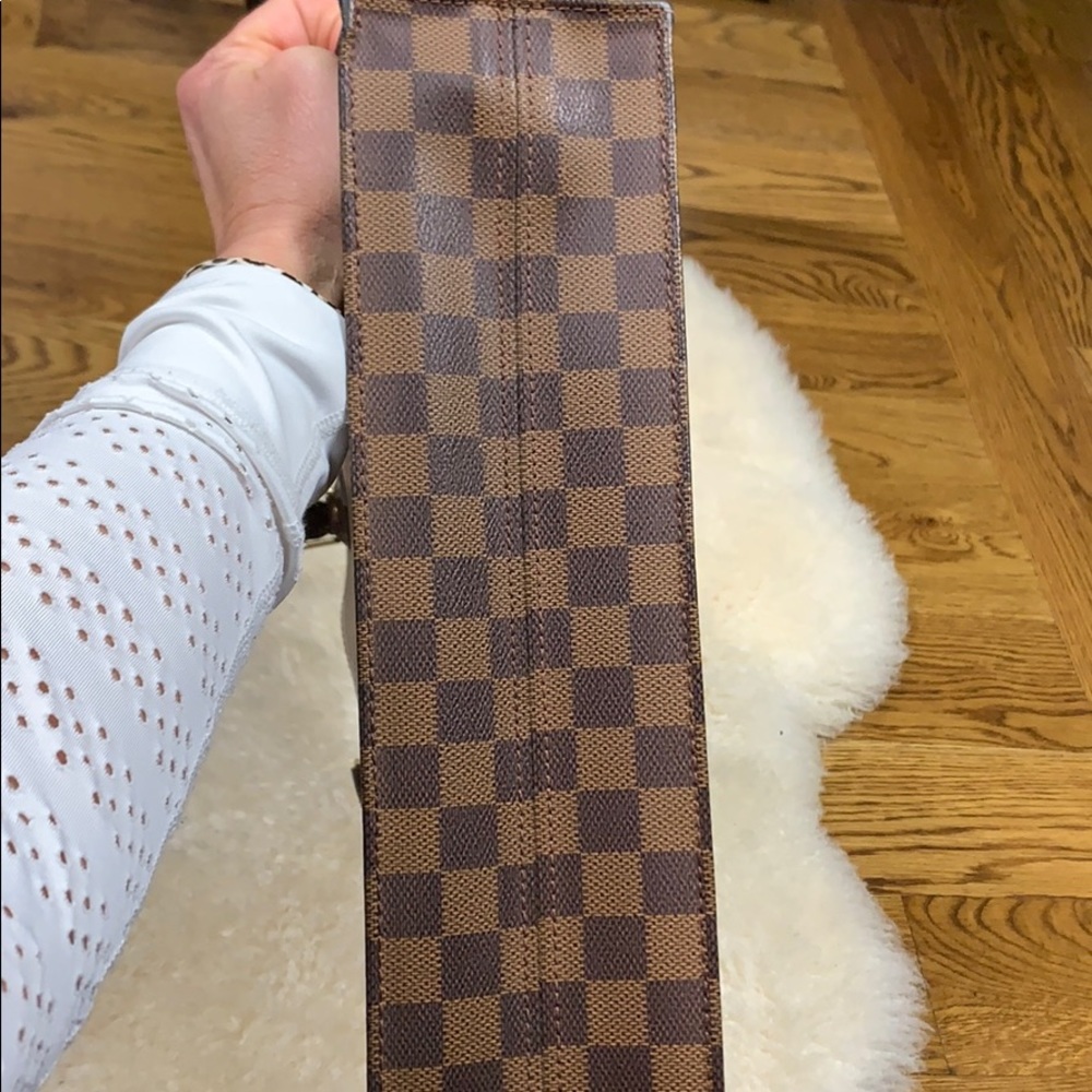 💯 Louis Vuitton Sac Plat Brown Handles - Picture 8 of 8